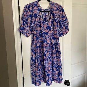 LOFT, Size 14, Beautiful Rich Color & Pattern